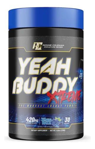 Yeah Buddy Xtreme Roonie Coleman Pre-Entreno 30 servicios